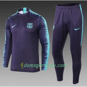 FC Barcelona Komplet Bluzy Treningowe Niebieski 2018-2019
